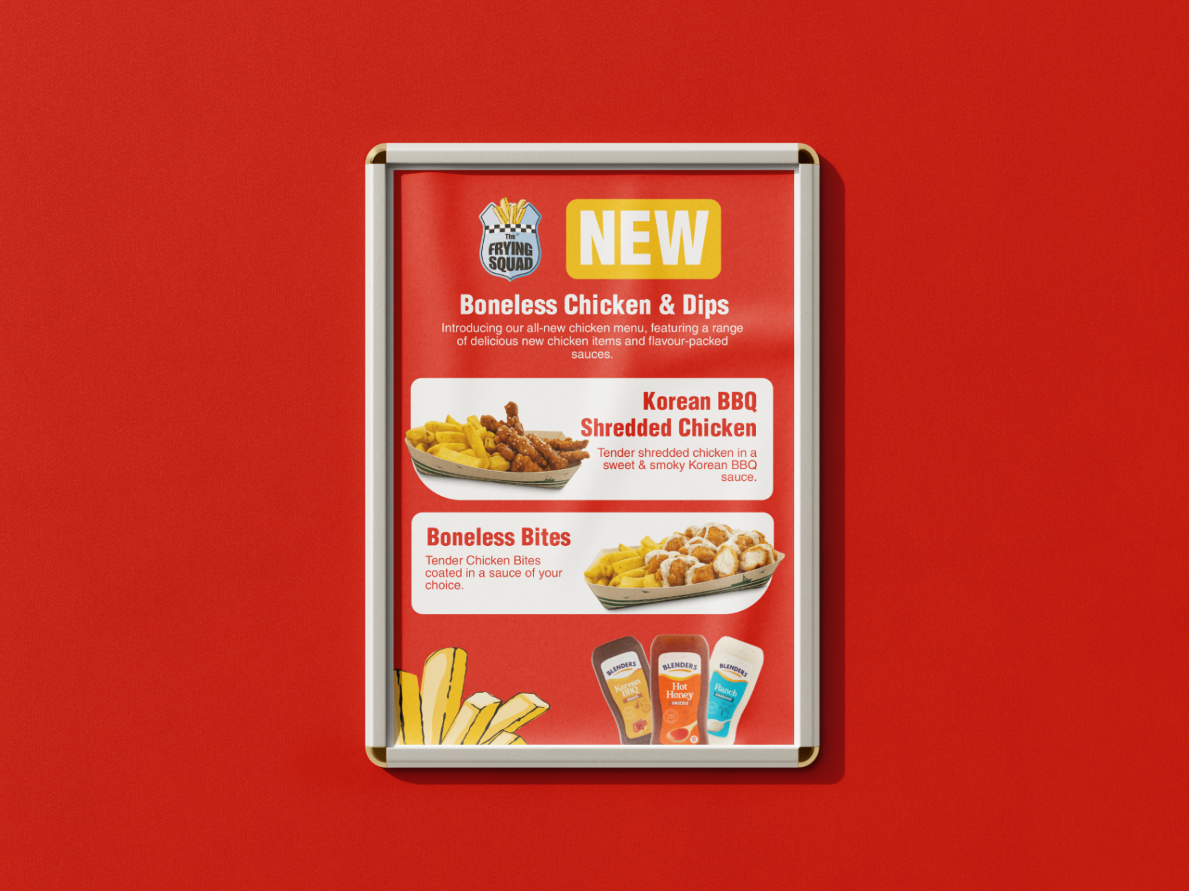 Frying Squad — Print Design project by Sav Cattura